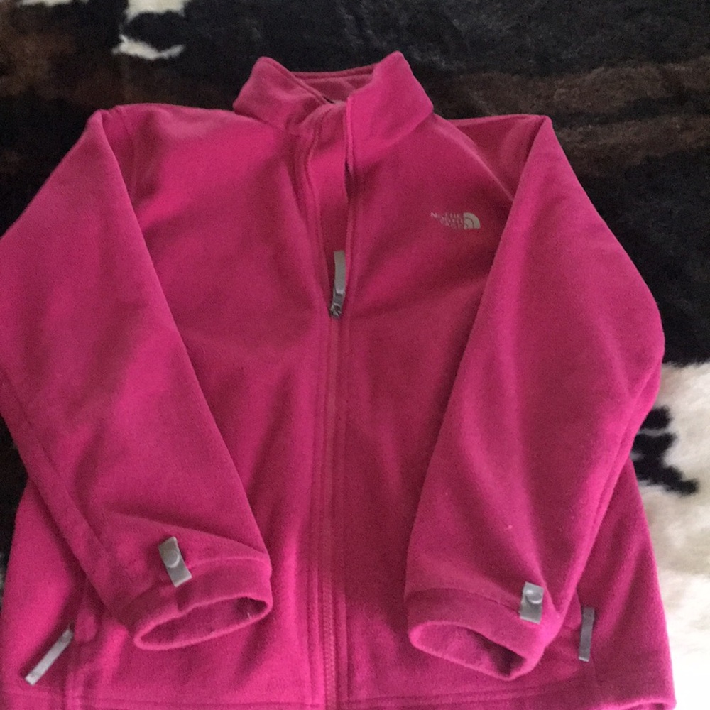 Women north face fleece jacket